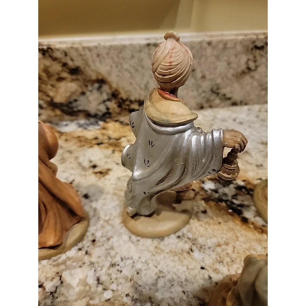Vintage Fontanini Nativity Scene 9 Nine Piece Set 1980's Italy